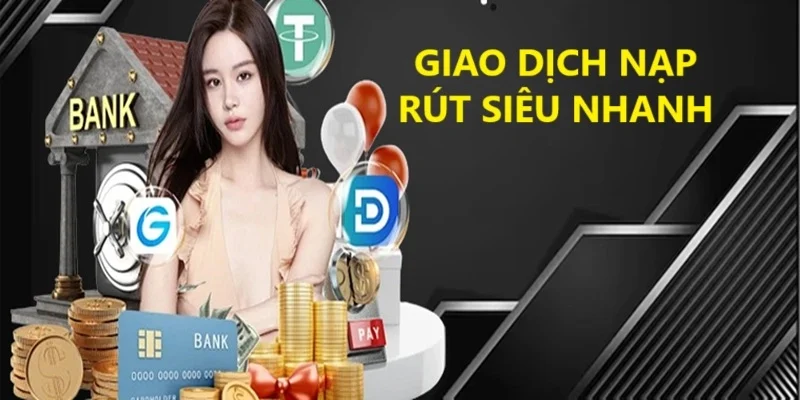 Giao dịch nạp rút 77Bet với tốc độ nhanh